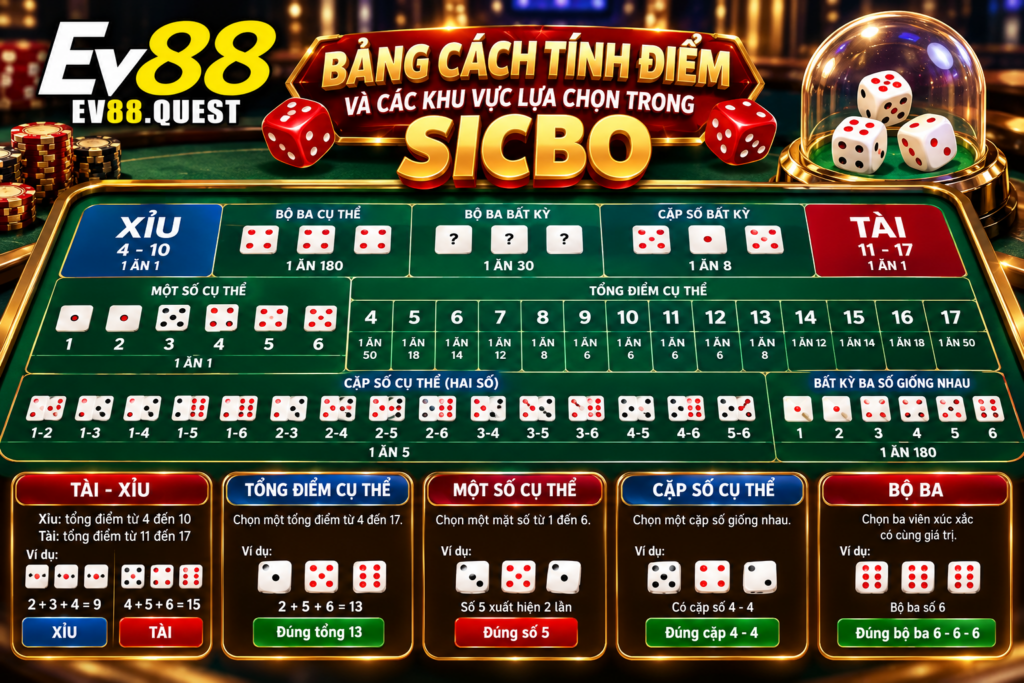 Quy trình một vòng Sicbo