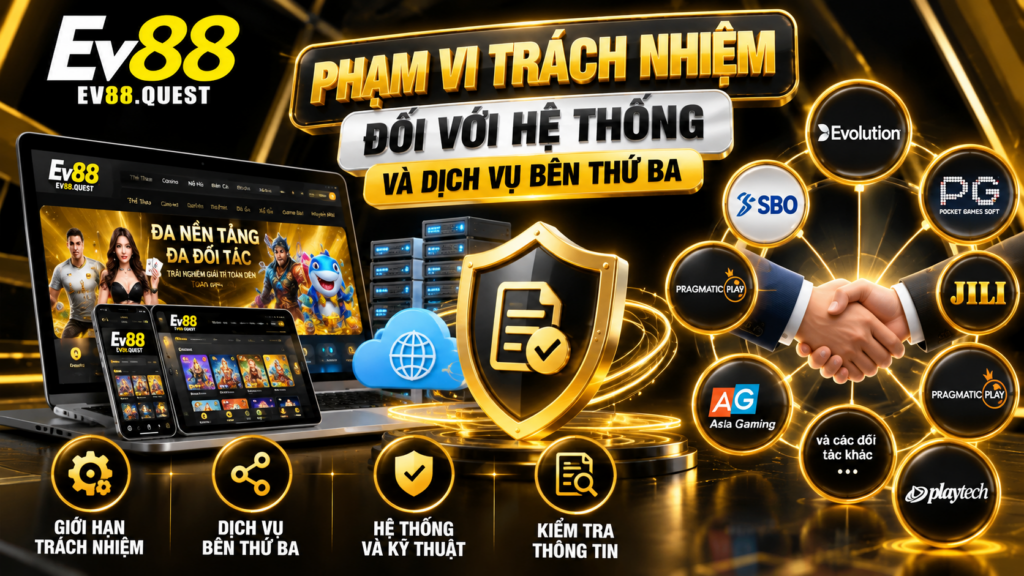 Phạm vi trách nhiệm đối với hệ thống và dịch vụ bên thứ ba