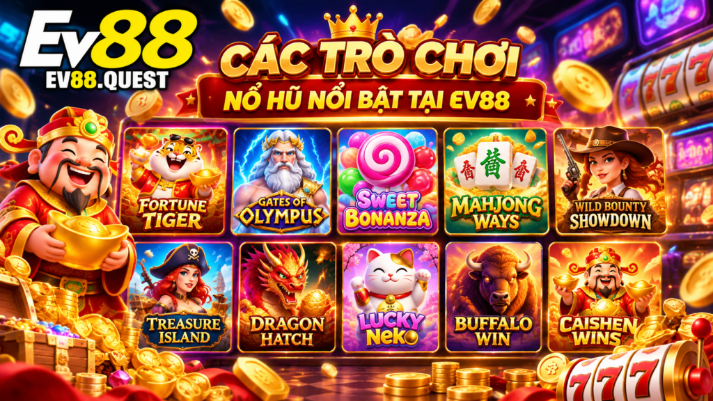 Các trò chơi Nổ Hũ nổi bật