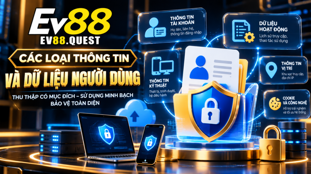 Các loại thông tin và dữ liệu người dùng